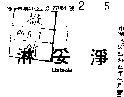 淋妥淨ＬＩＮＴＯＣＩＮ    （墨色）