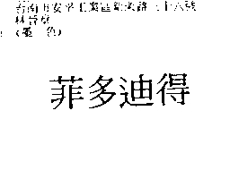 儀大股份有限公司 菲多迪得