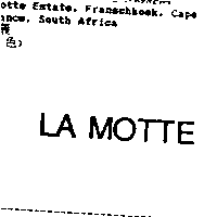 拉摩第葡萄酒莊園（財產）有限公司 LA MOTTE