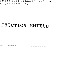 艾斯迪艾斯企業公司 FRICTION SHIELD