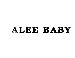 愛力兒有限公司 ALEE BABY