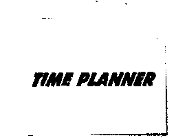 TIME PLANNER