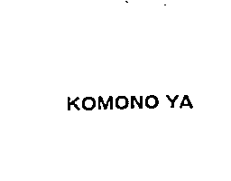 KOMONO YA