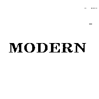 MODERN
