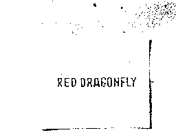 RED DRAGONFLY