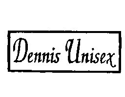 Dennis Unisex