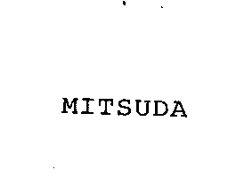 MITSUDA