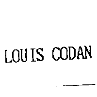 LOUIS CODAN