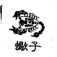 蠍子及圖