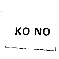 KO NO