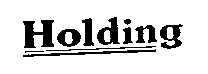 Holding 及圖