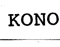 KONO