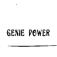 GENIE POWER