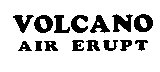 VOLCANO AIR ERUPT