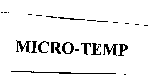 MICRO-TEMP