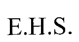 E.H.S.