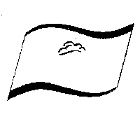 金百利克拉克國際公司 Device of Flag with Cloud