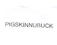 PIGSKINNUBUCK