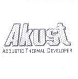 Akust ACOUSTIC THERMAL DEVELOPER