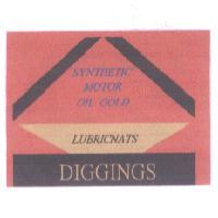 SYNTHETIC MOTOR OIL GOLD LUBRICNATS DIGGINGS 及圖（彩）