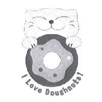 I Love Doughnuts! 甜甜圈貓設計圖