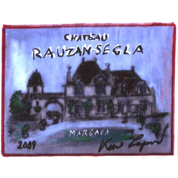 豪莊　賽格拉酒莊 CHATEAU RAUZAN-SEGLA 2009 Label