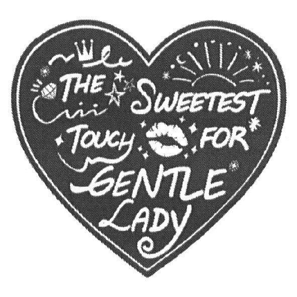 THE SWEETEST TOUCH FOR GENTLE LADY 及愛心設計圖