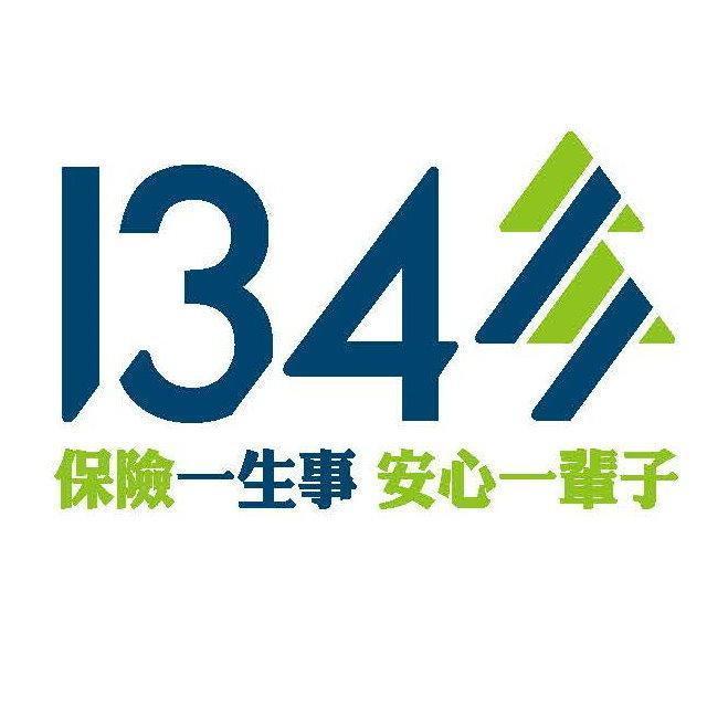 134彩色樹標章
