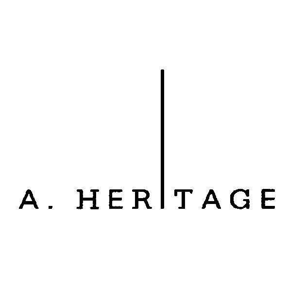 A. HERITAGE （設計字）