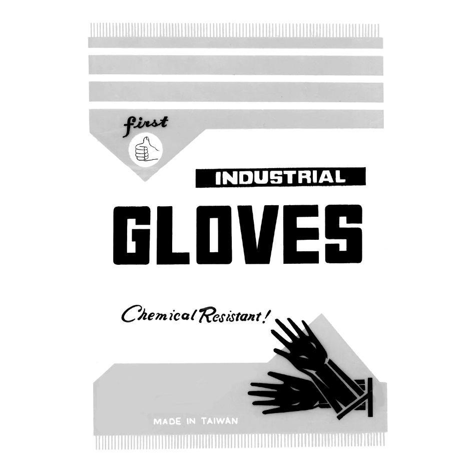 first ＆ thumbs-up logo ＆ device (INDUSTRIAL GLOVES設計圖)