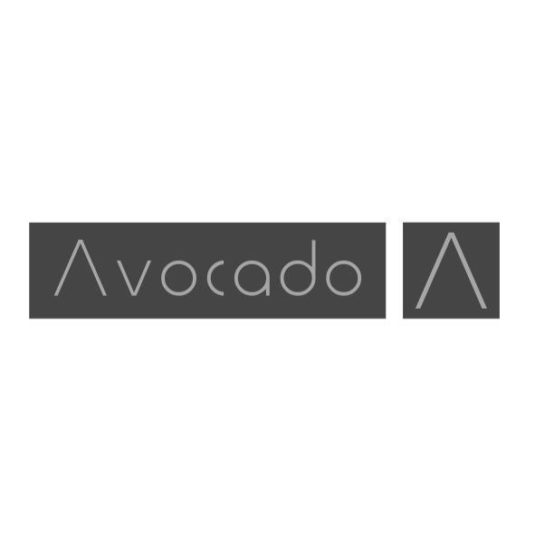 Avocado設計字及圖