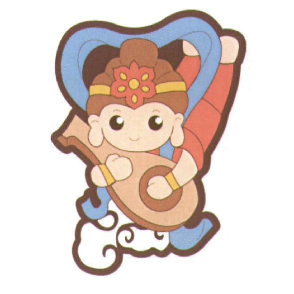 琵琶小飛天設計圖