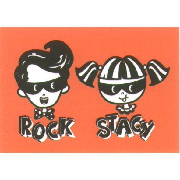 ROCK & STACY 及公仔圖