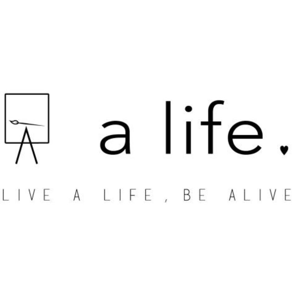 a life LIVE A LIFE, BE ALIVE及圖