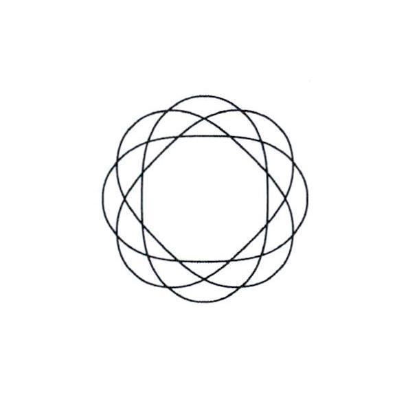 心型 O 字圖