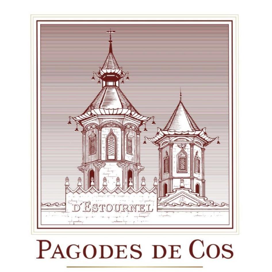 雷比爾酒莊公司 PAGODES DE COS & device (in colors)