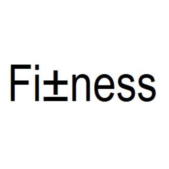 FITNESS設計字
