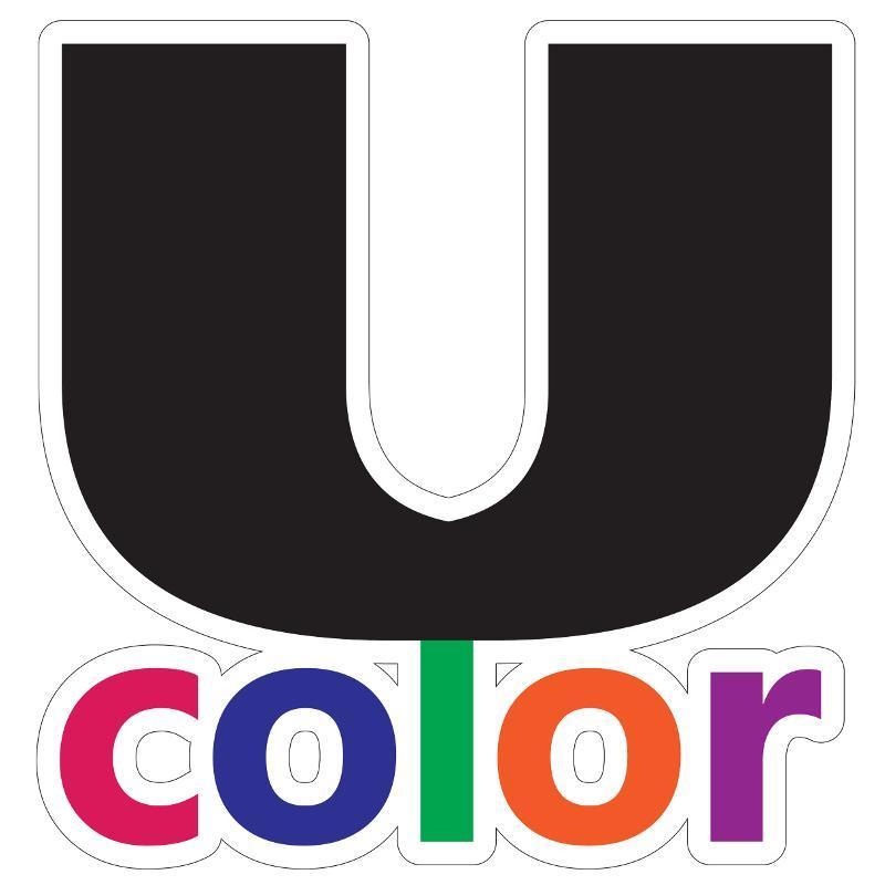 U color設計字(彩色)
