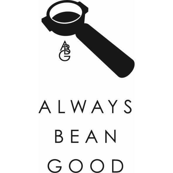 ALWAYS BEAN GOOD ABG 設計字及圖
