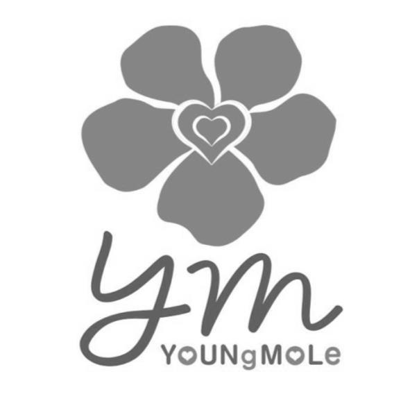 ym YOUNgMOLe設計字及圖