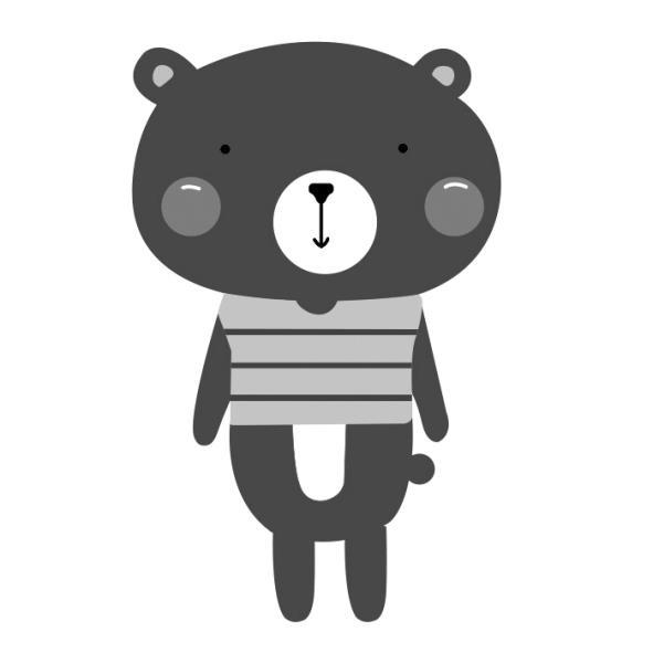 小熊標章圖