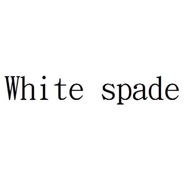 White spade