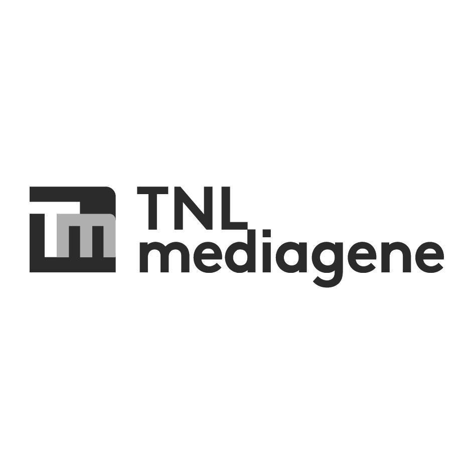 TNL mediagene 圖樣及設計字