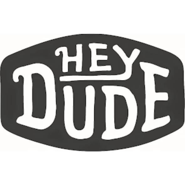 HEY DUDE and Belt Buckle Logo