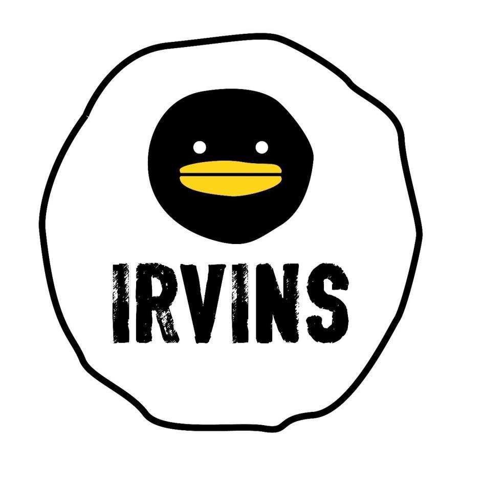 IRVINS Duck Face logo (in color)
