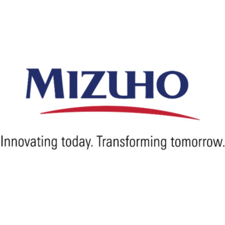 MIZUHO/Innovating today. Transforming tomorrow.(logo)