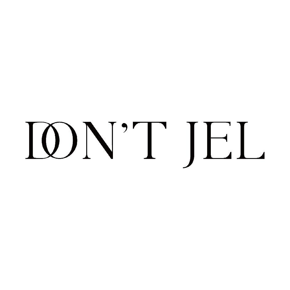 DON'T JEL 設計字