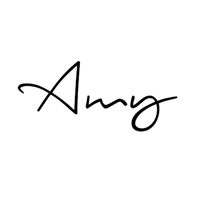 Amy設計字