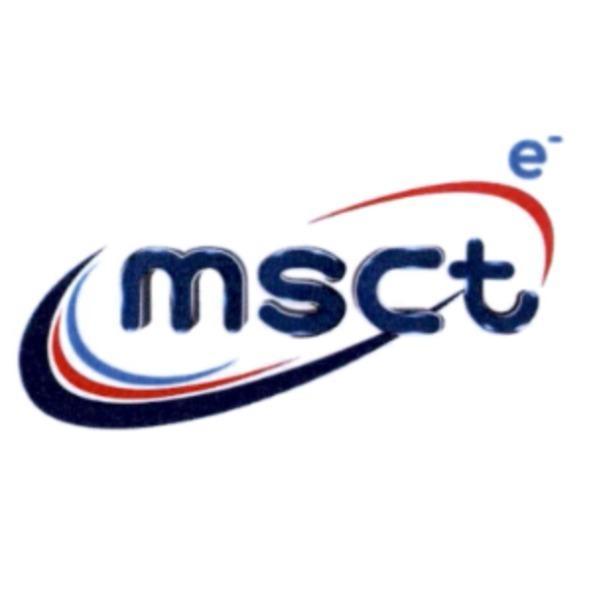 msct e¯ 及圖