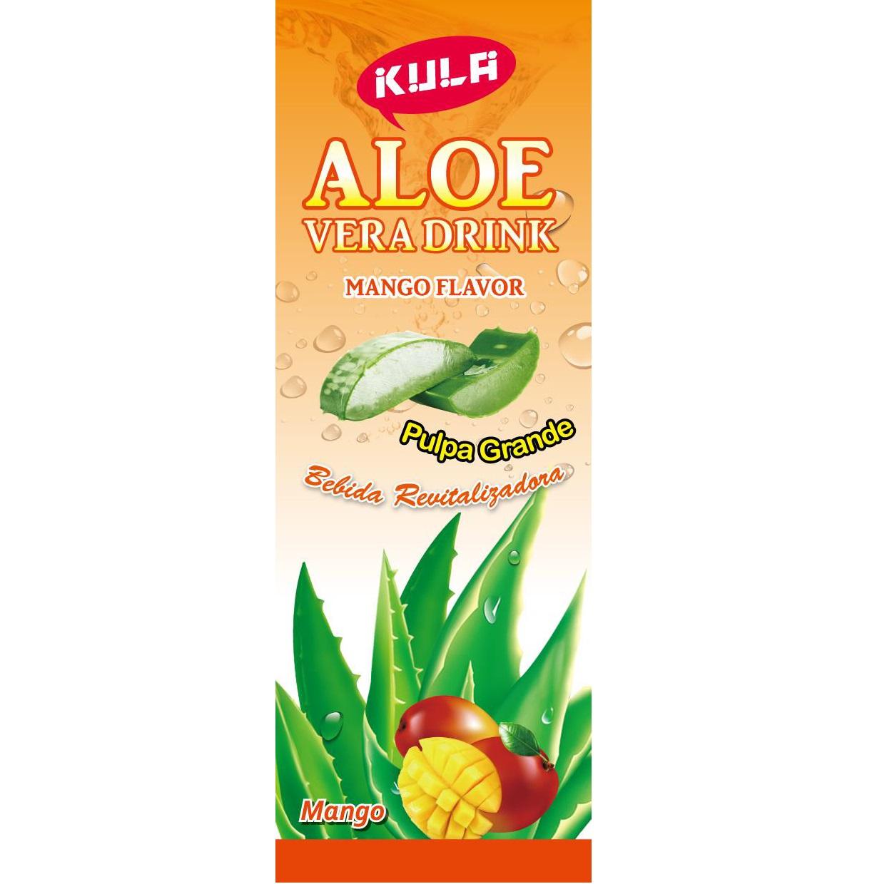 KULA ALOE VERA DRINK MANGO FLAVOR及圖